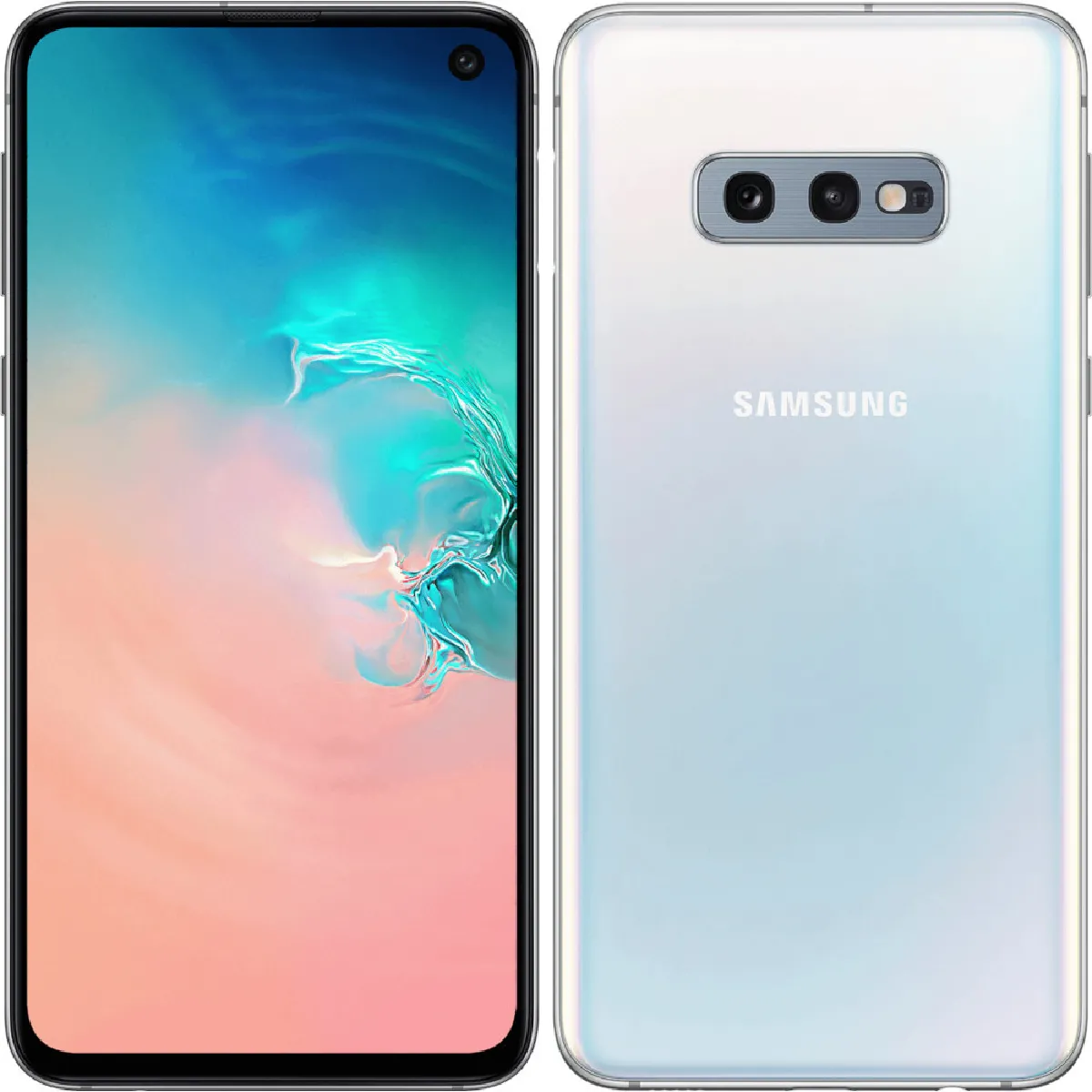 SAMSUNG S10e Double SIM 128 Go Blanc Débloqué