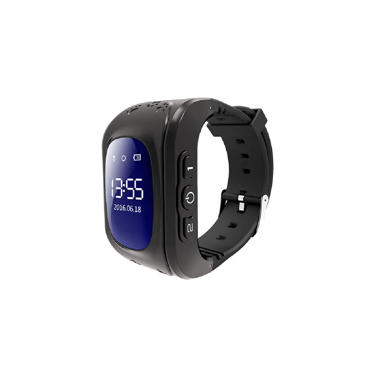 Montre Bluetooth traceur GPS pour enfant - Noire