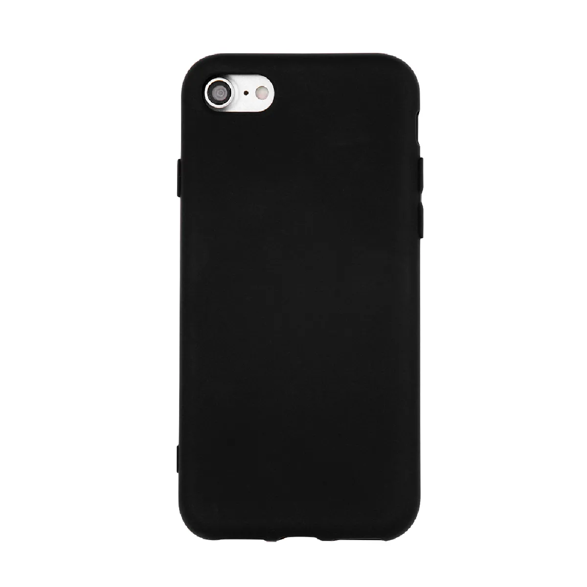 Coque en silicone pour iPhone 7 Plus/8 Plus noir