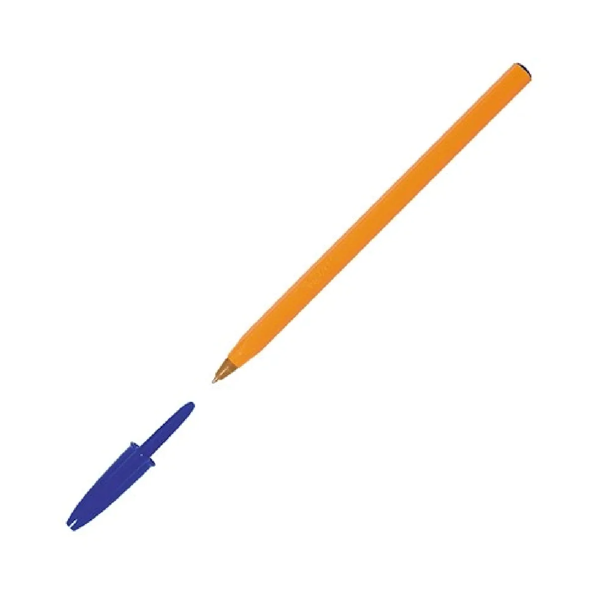 Stylo bille Bic Orange - bleu - Lot de 20