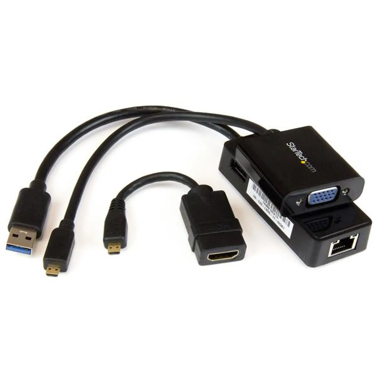 STARTECH Kit d'adaptateurs pour Lenovo Yoga 3 Pro - Micro HDMI vers VGA, Micro HDMI vers HDMI