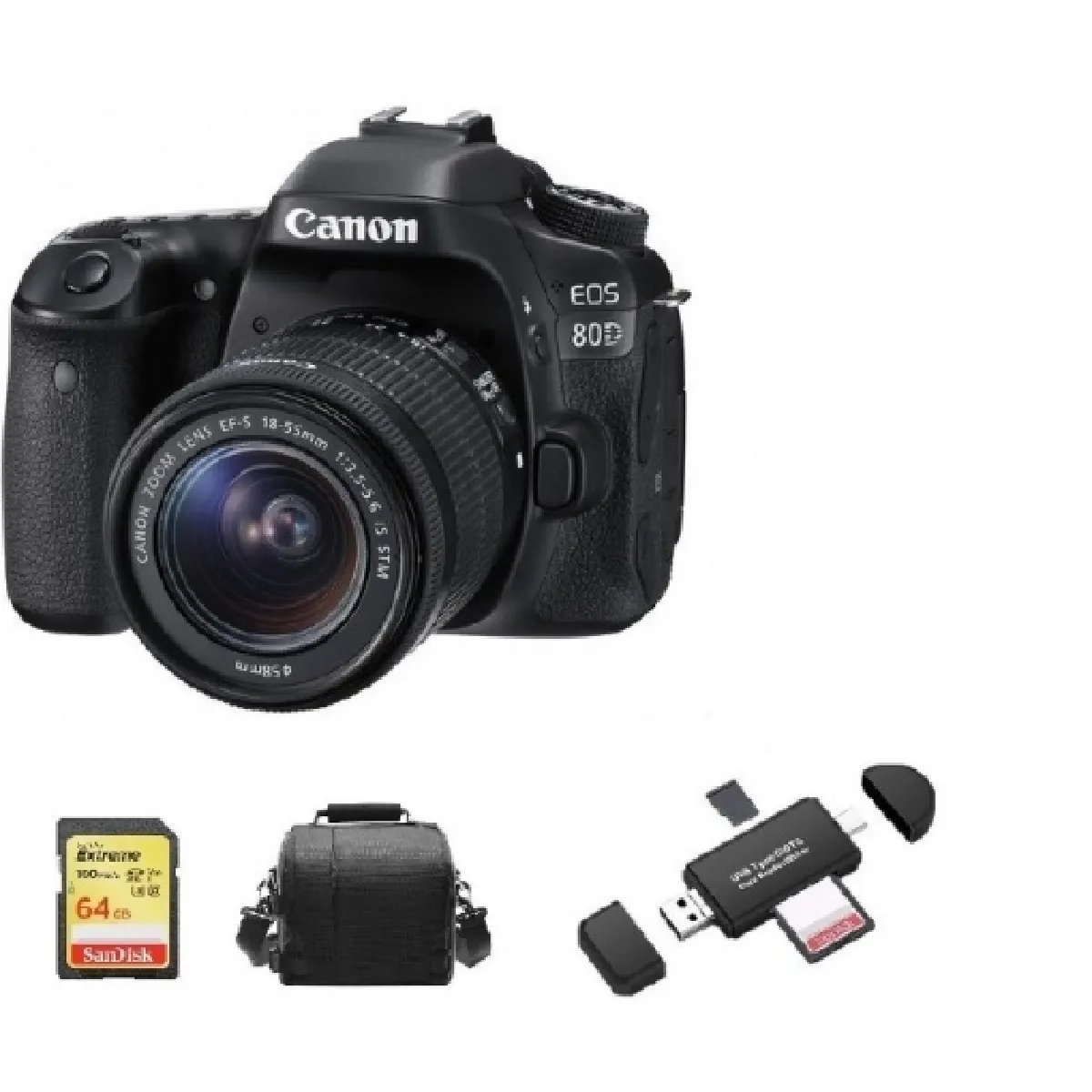 canon-eos-80d-kit-ef-s-18-55mm-f3-5-5-6-is-stm-64gb-sd-card-camera-bag-memory-card-reader-0718174973418