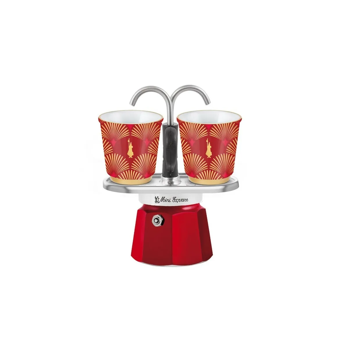 Cafetière italienne 2 tasses rouge - 004979 - BIALETTI