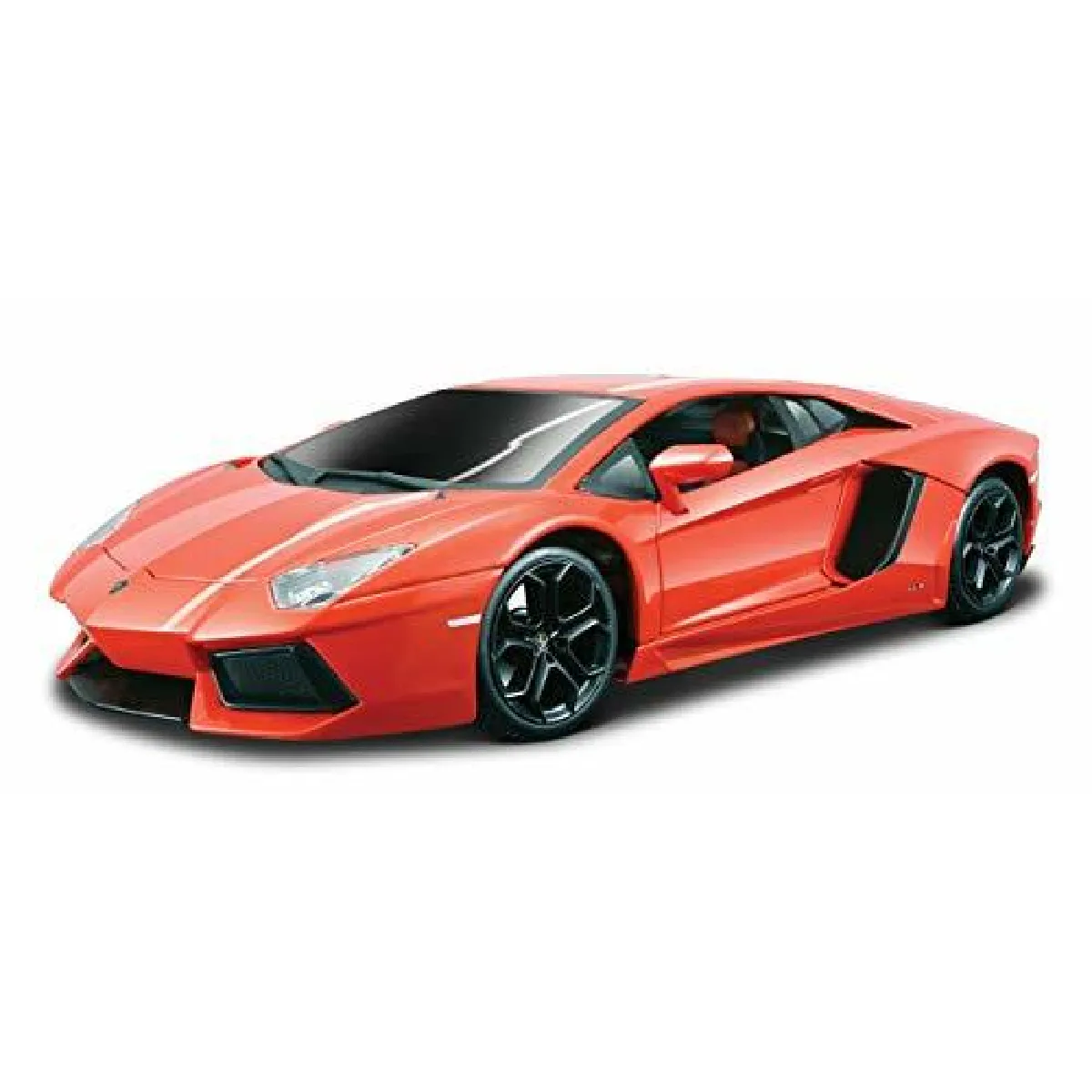 Bburago 18-11033MTOR Burago 118 Scale Diecast - 18-11033 Lamborghini Aventador LP 700-4 Orange, Multicolore