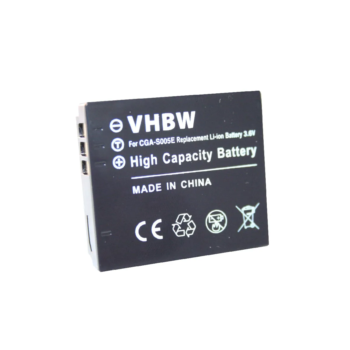 vhbw Li-Ion batterie 750mAh pour appareil photo Kodak Pixpro SP360 4K comme Kodak LB-080.