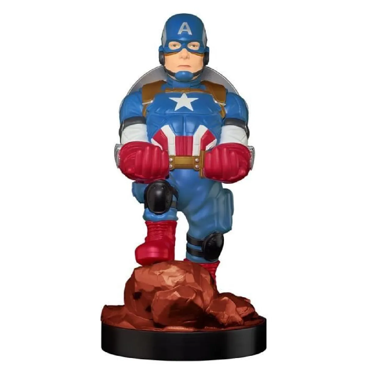 EXQUISITE GAMING Figurine support et recharge manette - Cable Guy Captain America