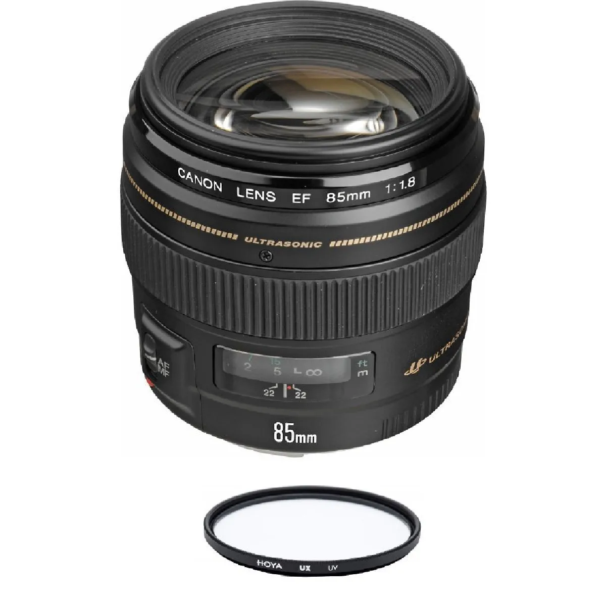 CANON EF 85mm F1.8 USM + HOYA UX UV 58mm Filter