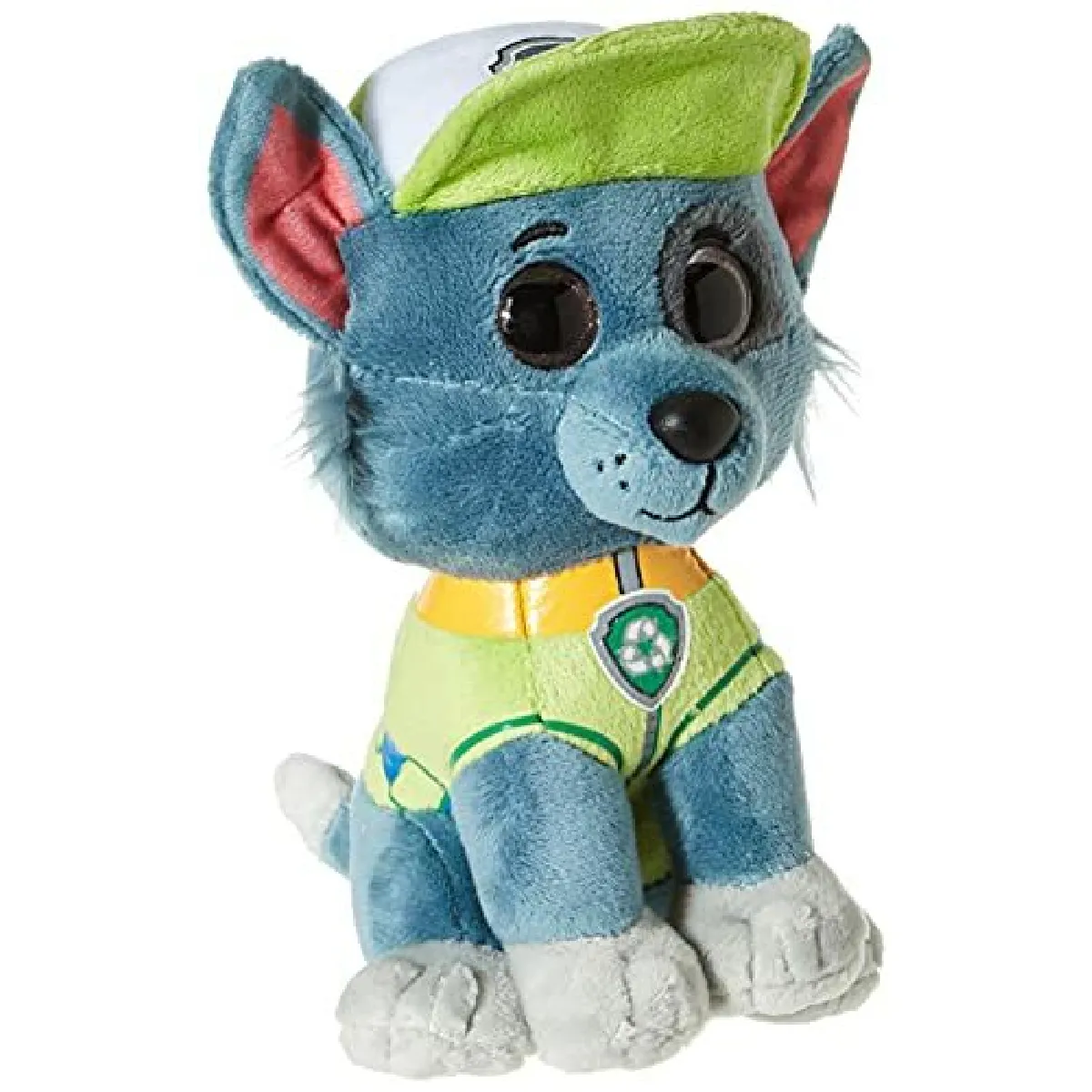 TY 41212 Rocky Dog-Paw Patrol-Reg, Multicolore, 15cm