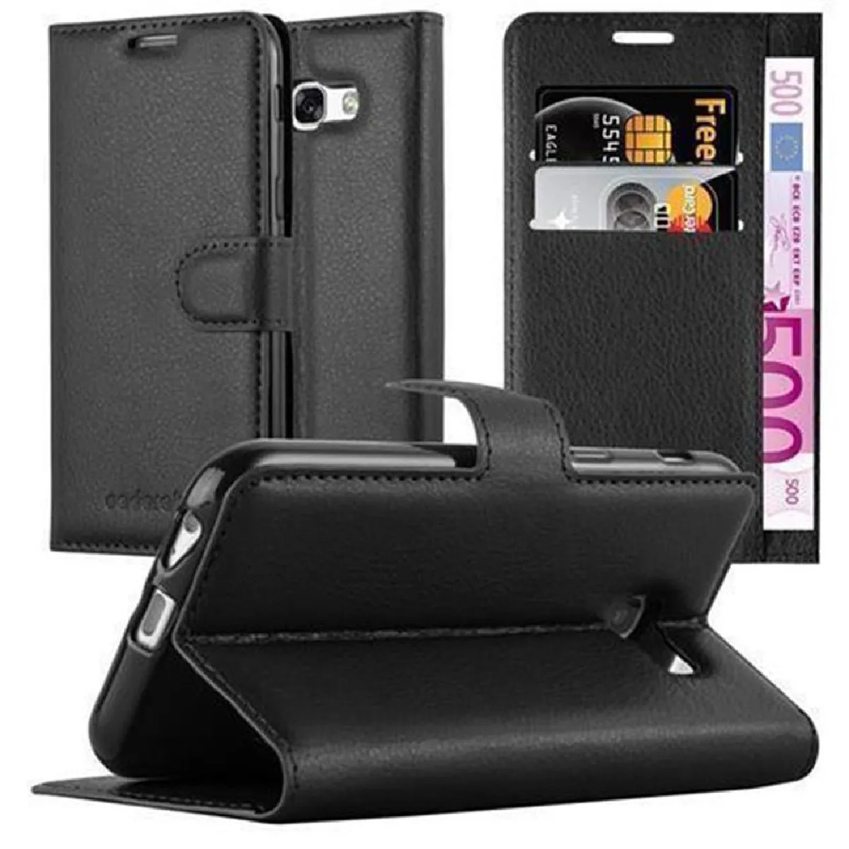 Coque Samsung Galaxy A3 2017 Etui en Noir