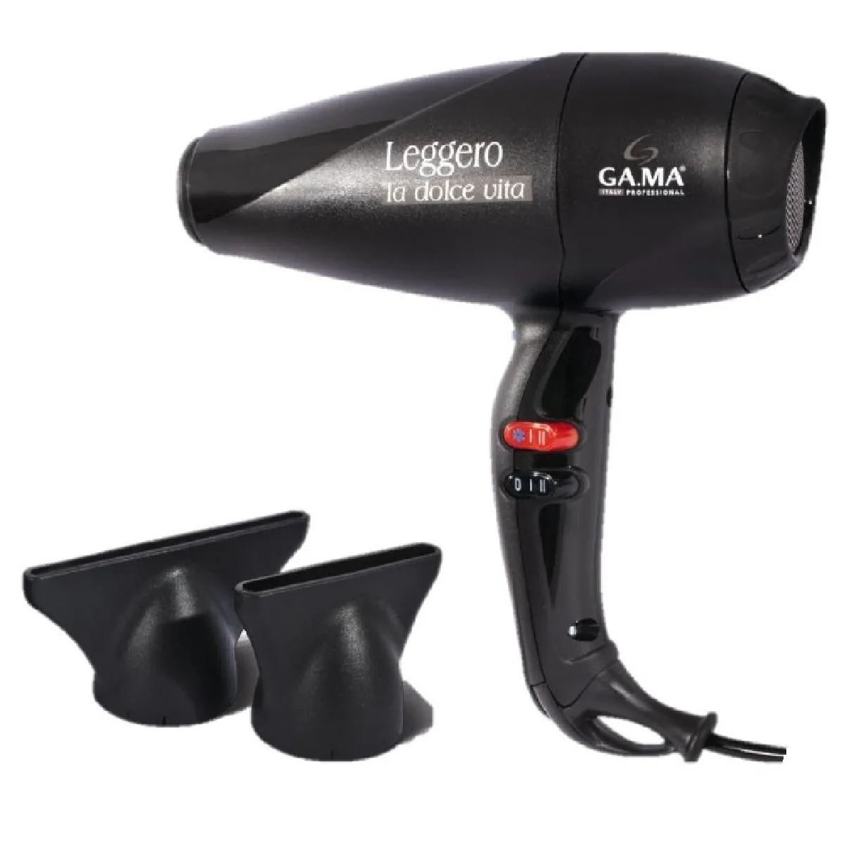 GA.MA LEGGERO 2100W Noir sèche-cheveux