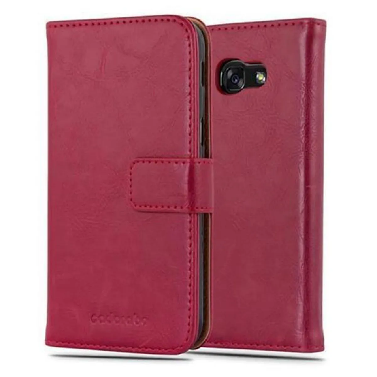 Coque Samsung Galaxy A3 2017 Etui en Rouge