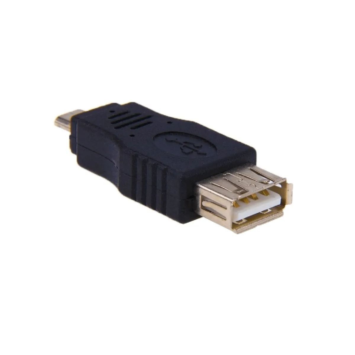 Adaptateur pour Samsung Galaxy S IV / i9500 / S III / i9300 / Note II / N7100 / i9220 / i9100 / i9082 / Nokia / LG / BlackBerry / HTC One X / Amazon Kindle / Sony Xperia etc USB A Femelle à Micro USB 5 broches mâle OTG