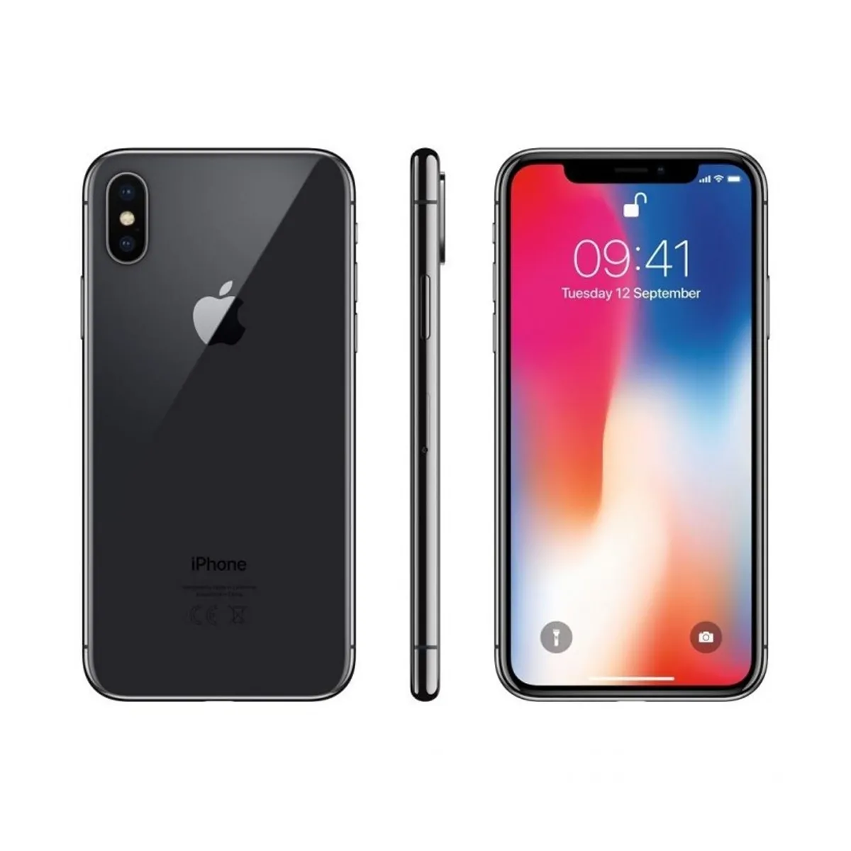 Apple iPhone X - 64GB - Space gray