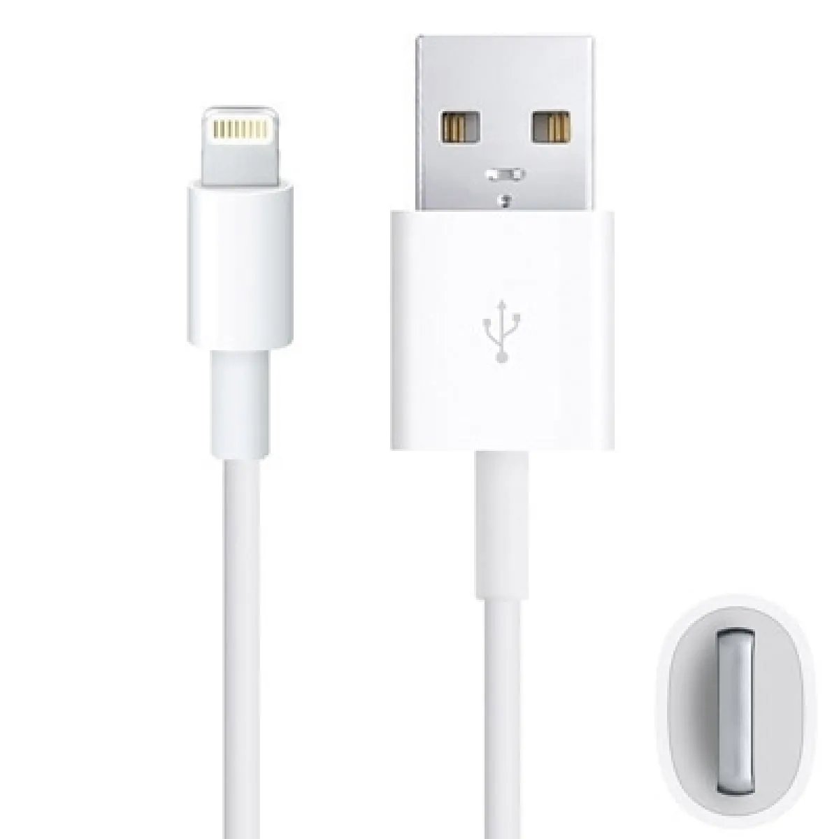 Câble blanc pour iPhone 7 et 7 Plus, 6 6 Plus, 5 5S 5C Données de synchronisation USB de chargement, Compatible avec iOS 9.3, Longueur de câble: 3 m,