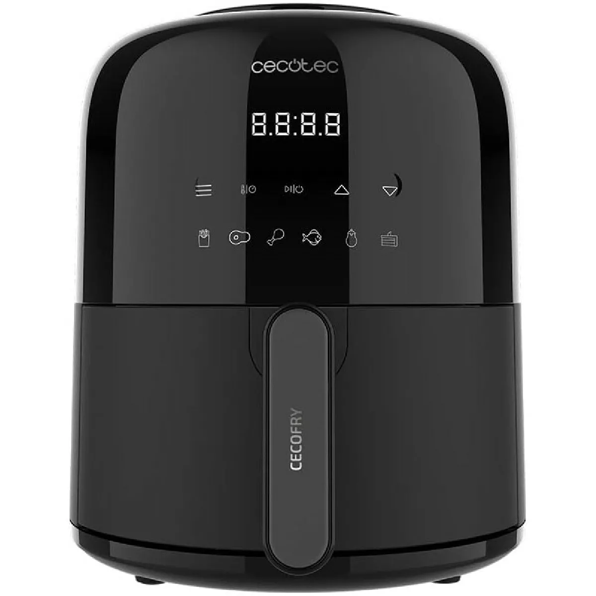 Cecotec Freidora de aire Cecofry Pixel 2500 Touch. 1200W, Capacidad 2,5 L