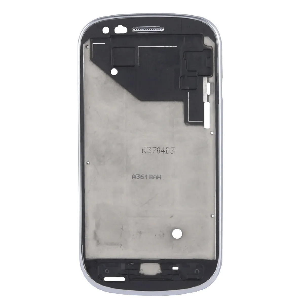 Pour Samsung Galaxy SIII mini argent / i8190 Middle LCD avec câble bouton,