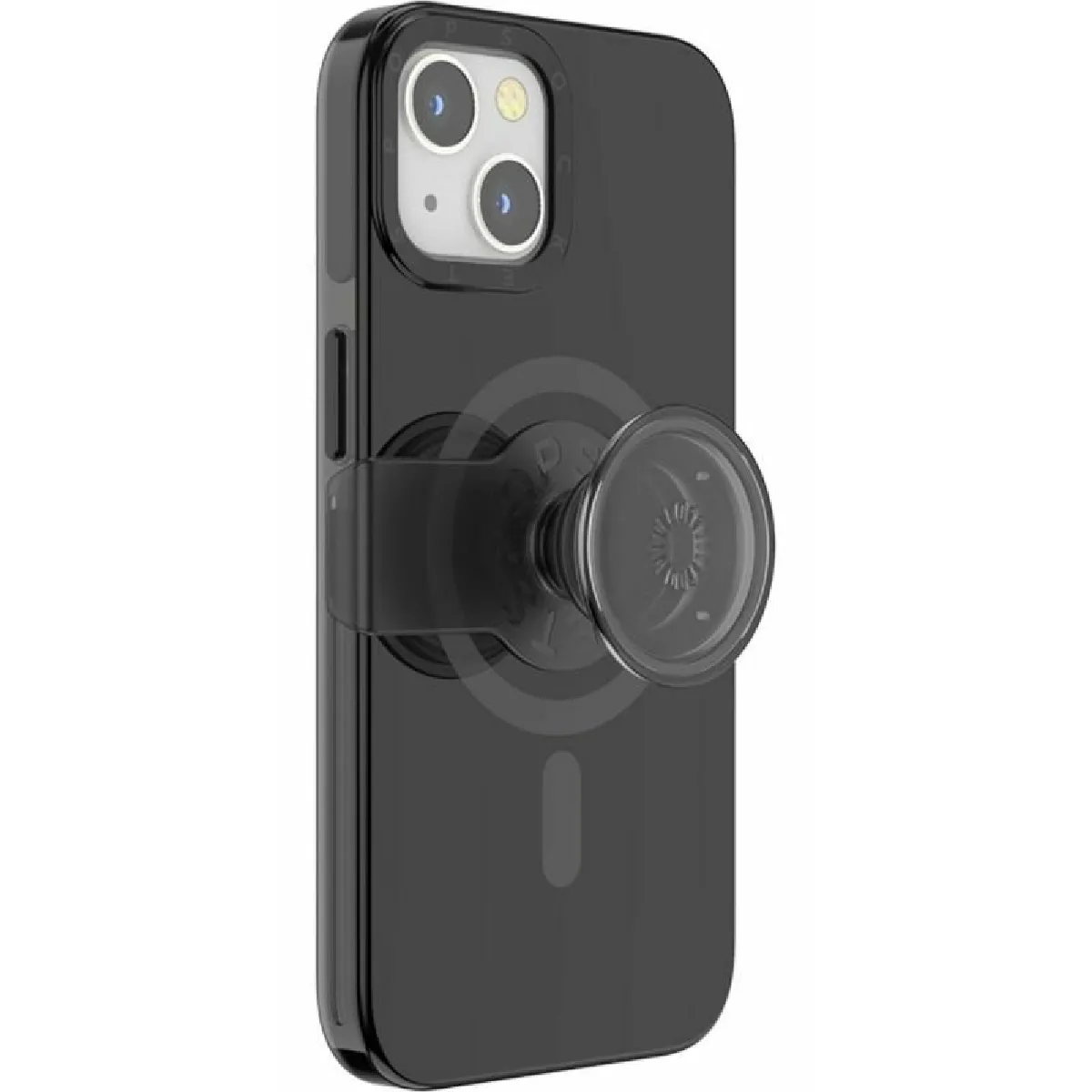 Coque iPhone 13 Pro Compatible MagSafe avec Popgrip Slide Popsockets Noir