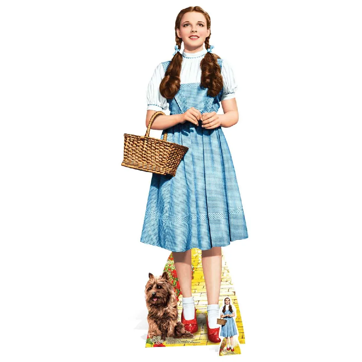 Figurine en carton Dorothy Le Magicien d'Oz 148 cm