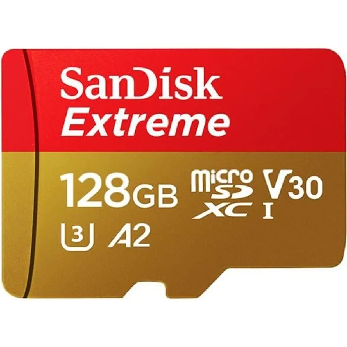 Carte mémoire SanDisk SDSQXA1-128G-ZN6MA 128G 160M A2 TF (MicroSD) U3 C10 A2 V30 4K Extreme Speed Mobile Edition Vitesse