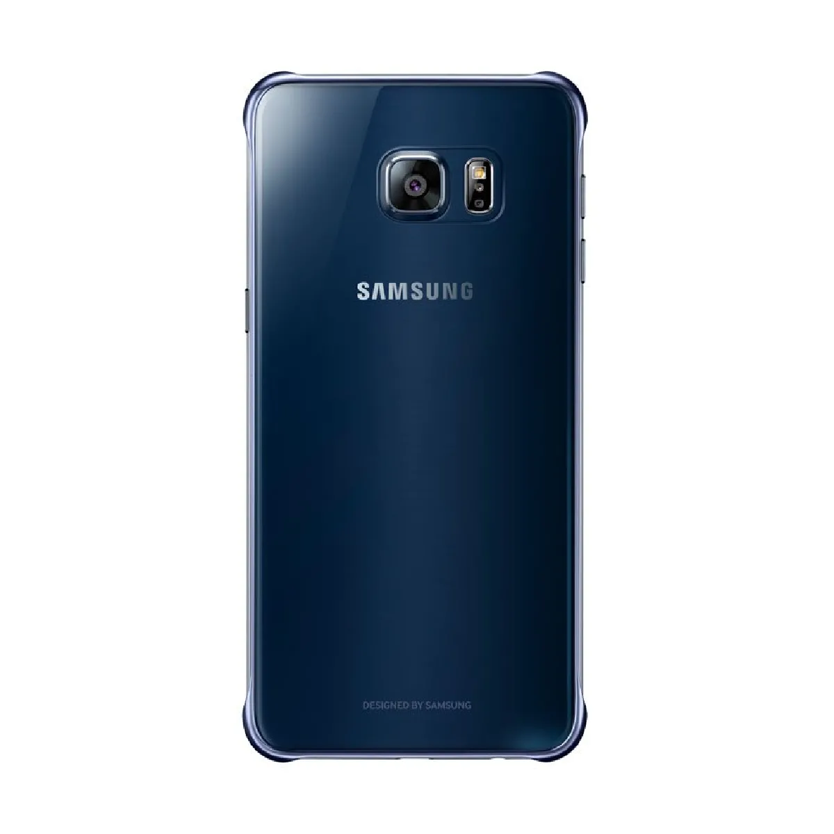 Samsung Coque Samsung Clear Cover noire/bleue pour Samsung Galaxy S6 Edge Plus