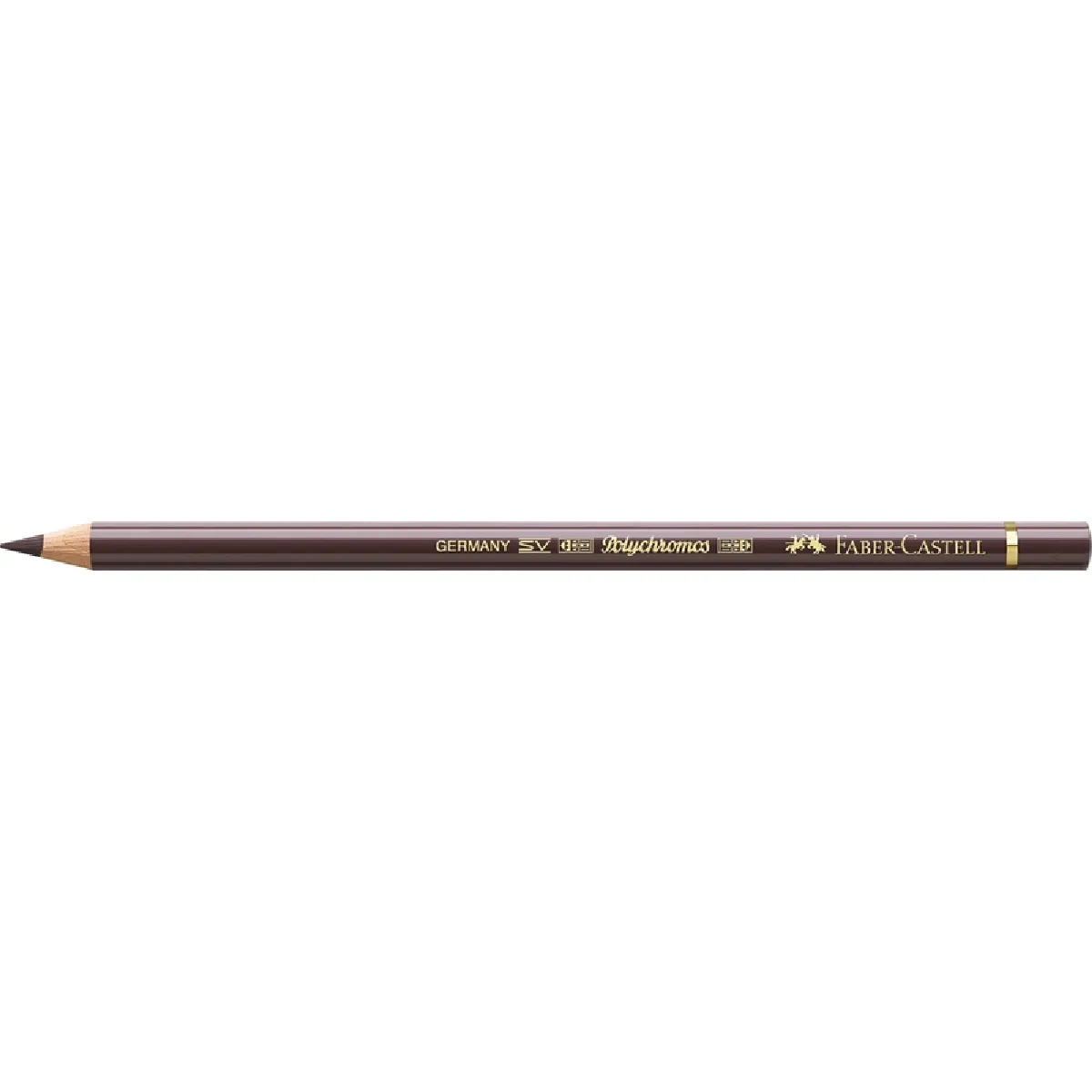 FABER-CASTELL Crayon de couleur POLYCHROMOS, marron de noix ()