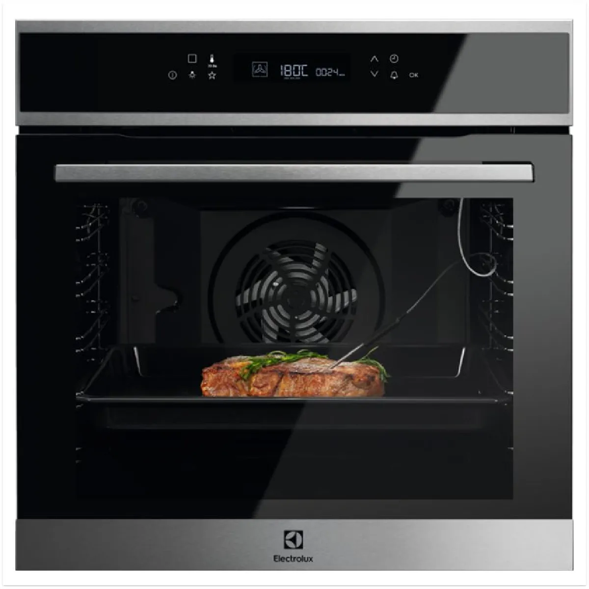 Four intégrable multifonction 72l 60cm a+ pyrolyse inox - eoe7p11x - ELECTROLUX