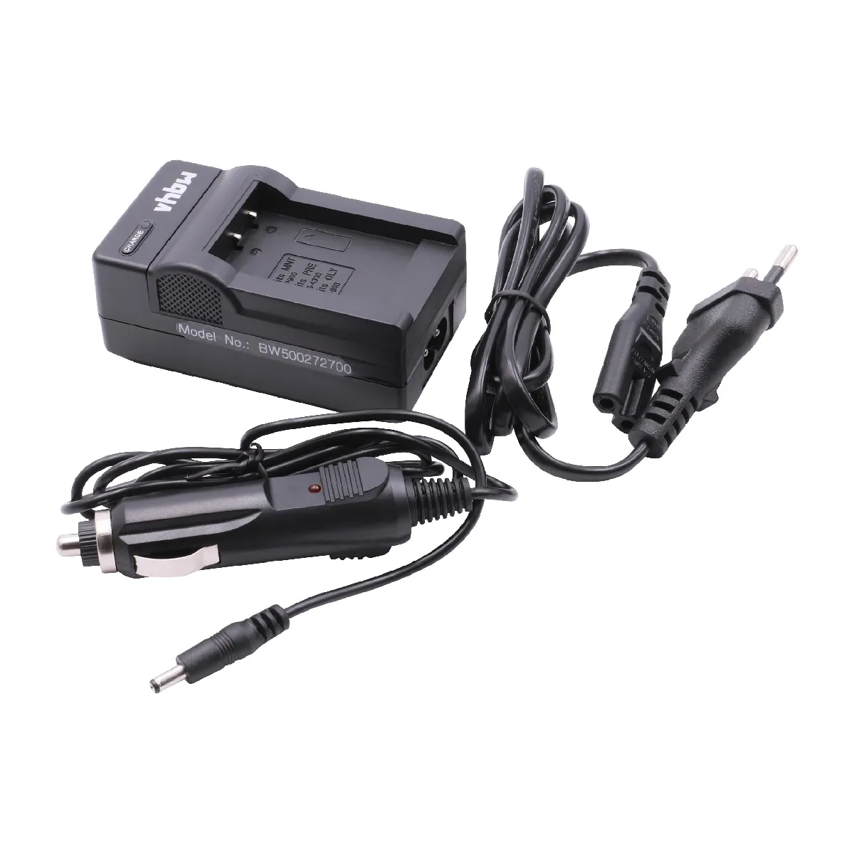 vhbw Chargeur de batterie compatible avec Rollei RCP-8325XS, X-8 compact caméra, DSLR, action-cam