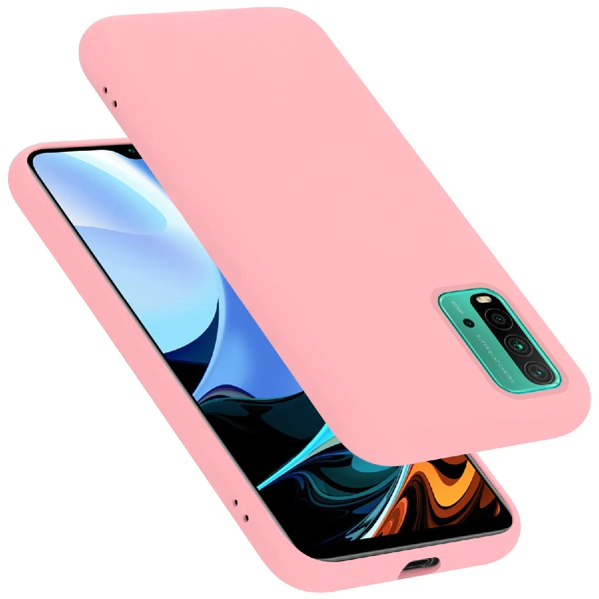 Coque Xiaomi RedMi 9T / POCO M3 Etui en Rose