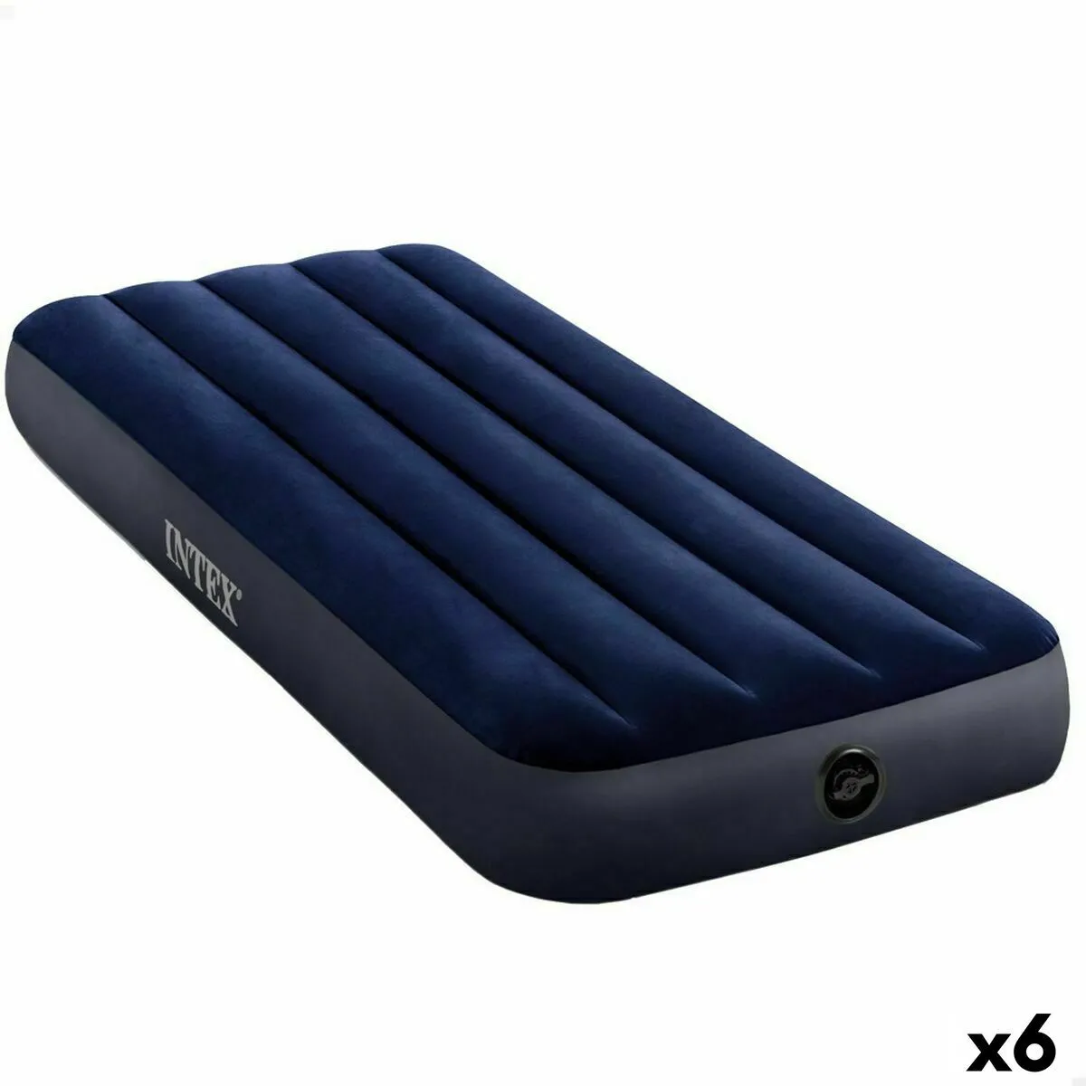 Air bed Intex CLASSIC DOWNY 76 x 25 x 191 cm (6 Unités)