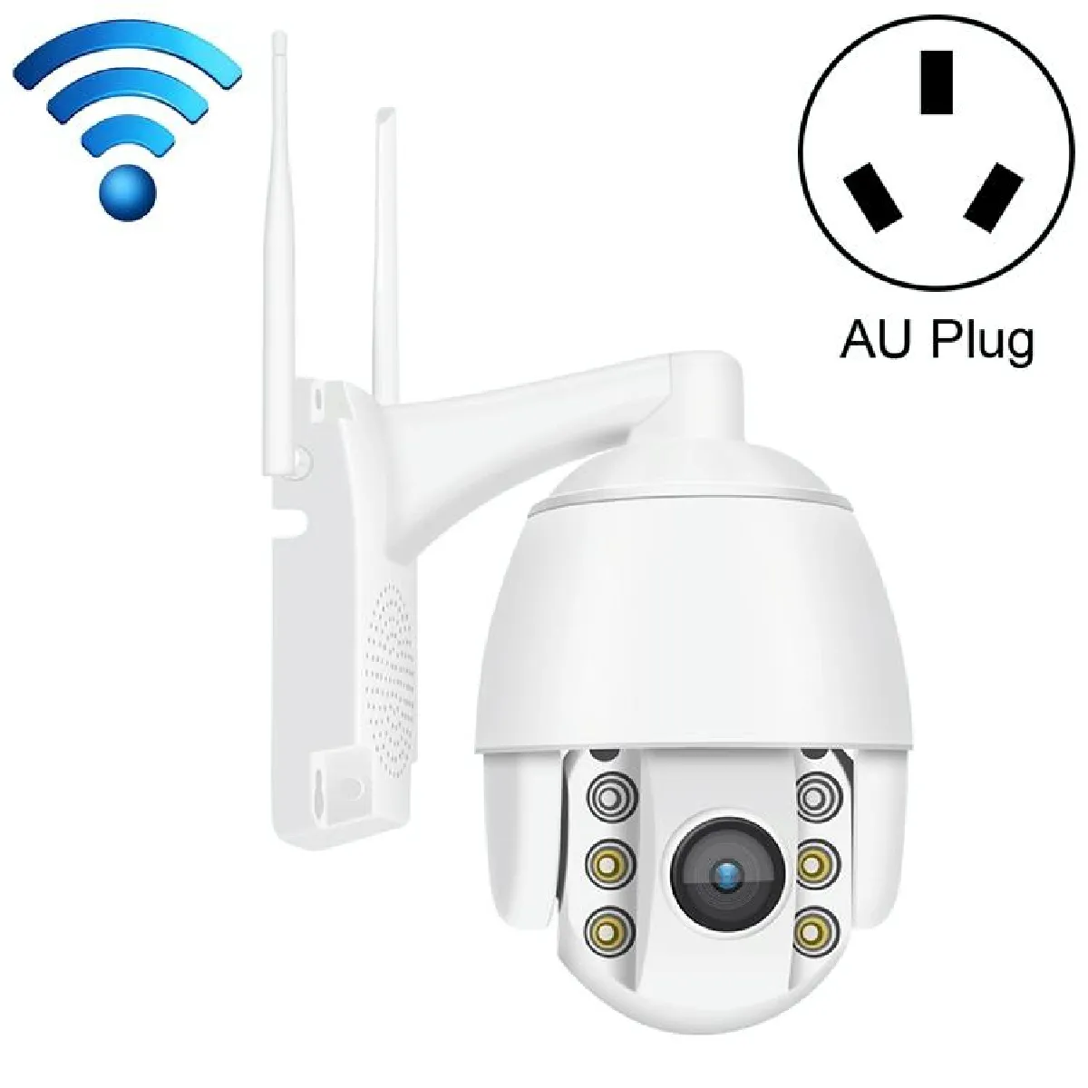 Camera Surveillance 360° Full HD Étanche WiFi