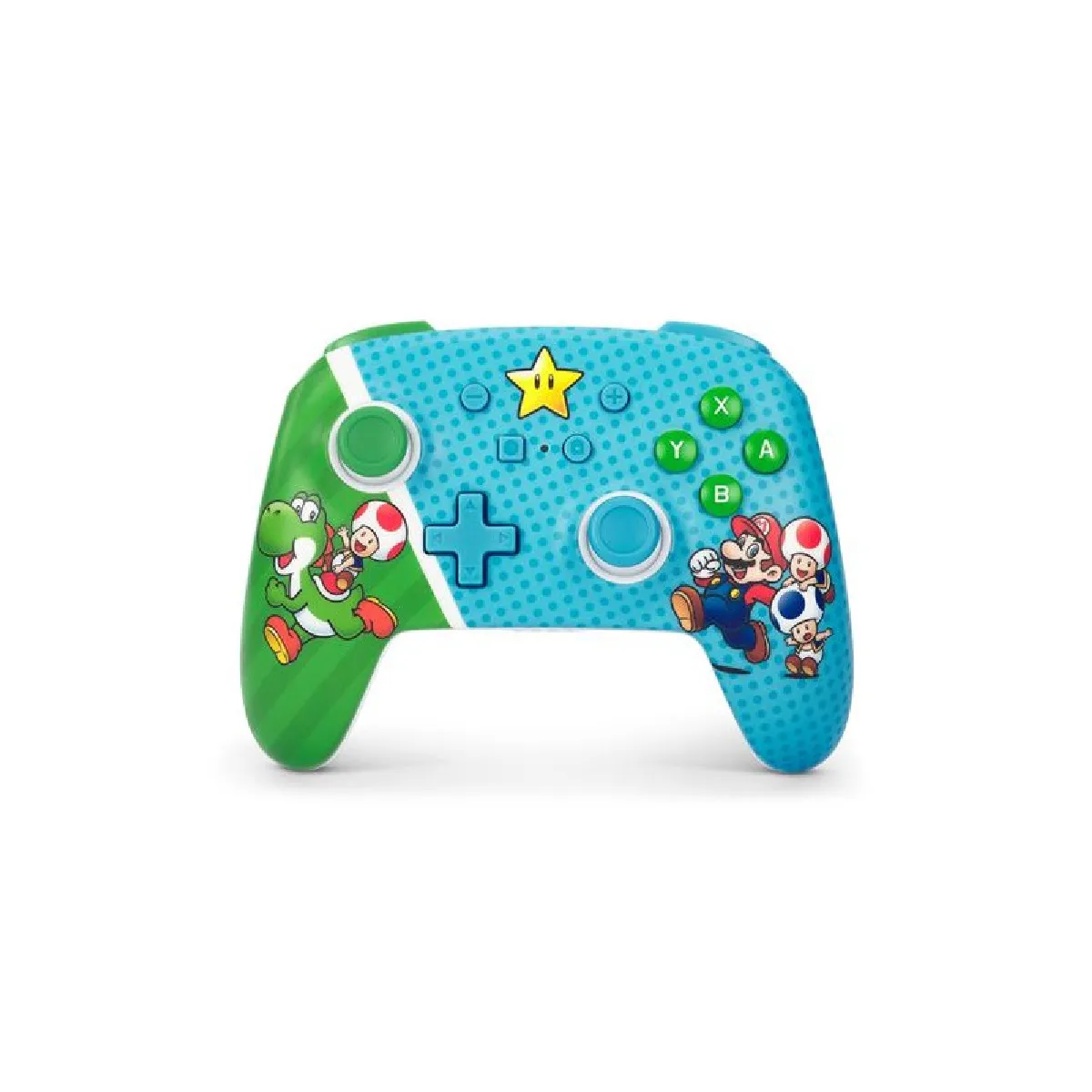 Manette sans fil PowerA Mario Super Star Friends pour Nintendo Switch