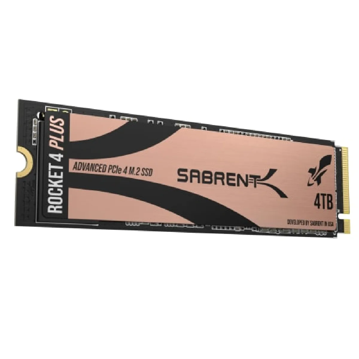 Rocket 4 Plus Disque Dur SSD Interne 4To M.2 6600Mo/s TLC PCIe Gen4 NVMe 4.0 Dore