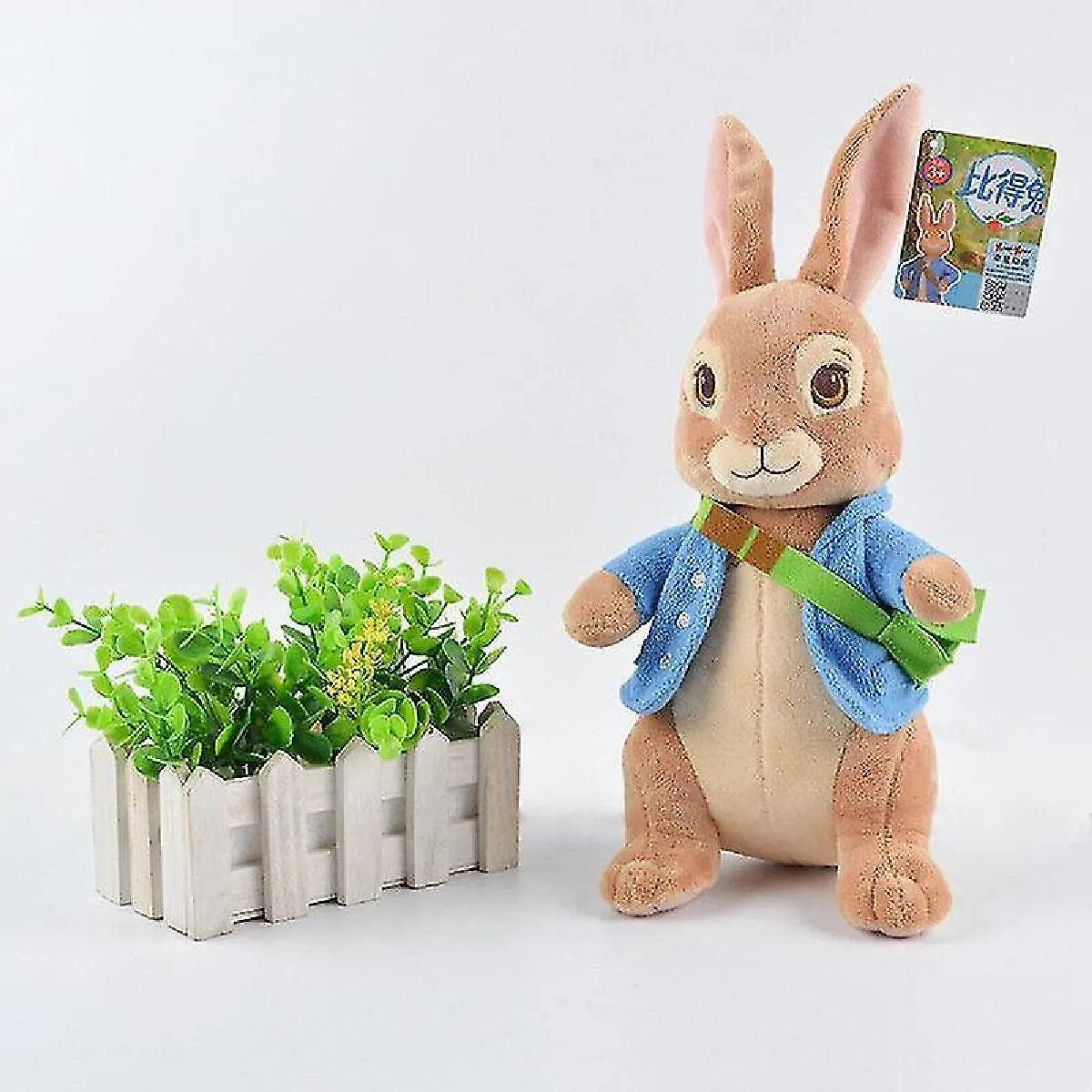 (Peter Rabbit - 30cm) Bobbit en peluche BOBTAIL -Poupée de lapin doux