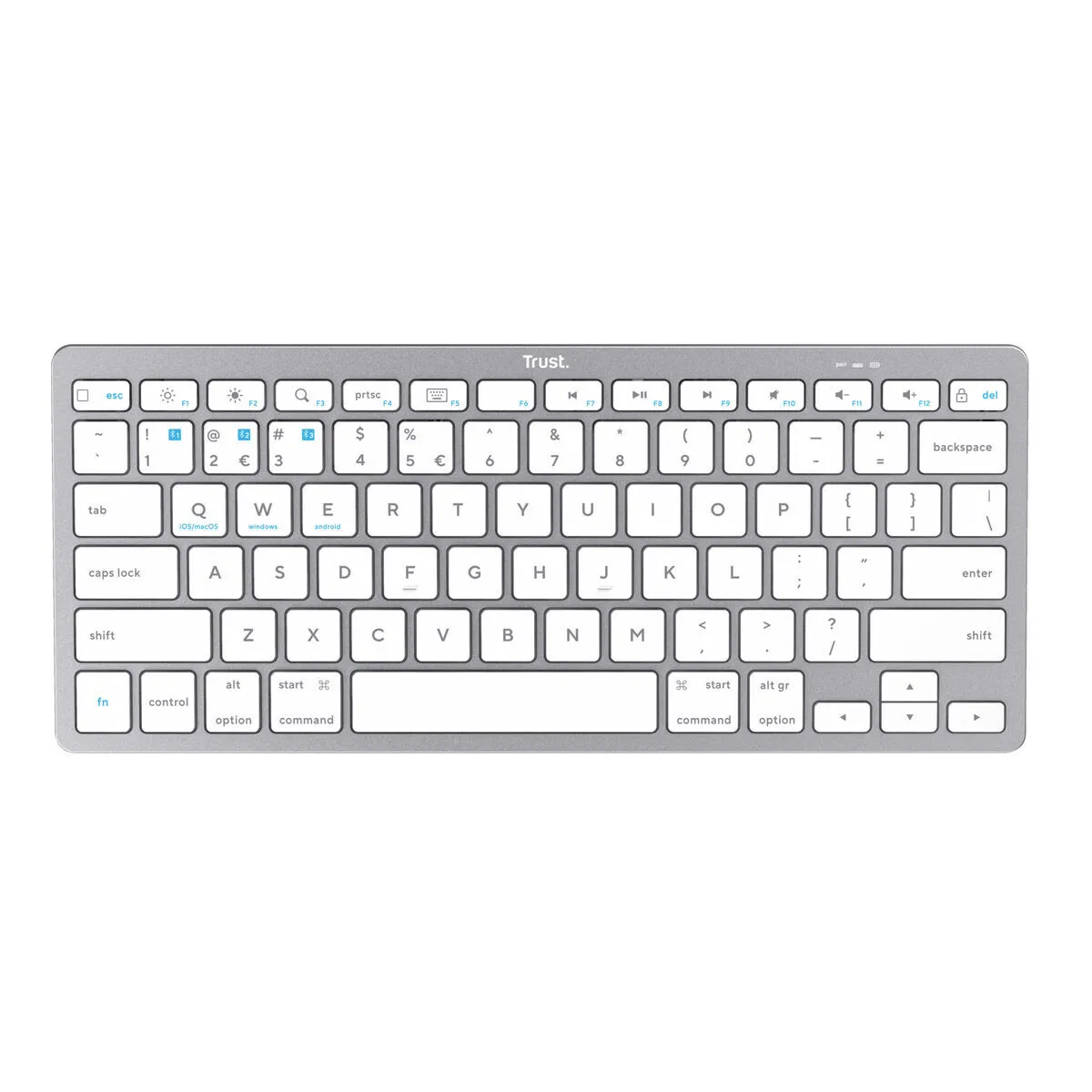 Clavier sans fil Trust 24653 Qwertz Allemand