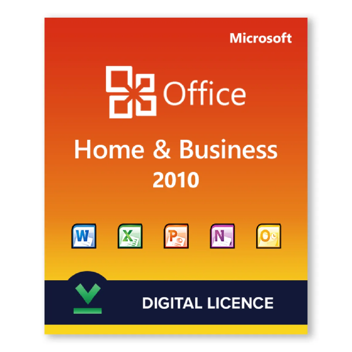 Office 2010 Famille et Petite Entreprise - Licence numérique - Logiciel en téléchargement