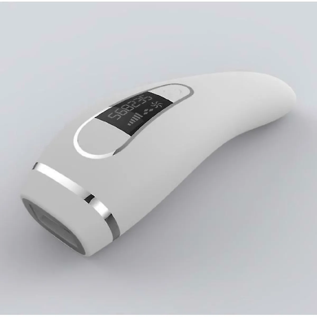 Épilateur à lumière pulsée, épilation laser professionnelle clignotante à 999 900 IPL pour hommes et femmes, 3 modes, épilateur indolore visage/bras/jambe/aisselle/bikini(Blanc)