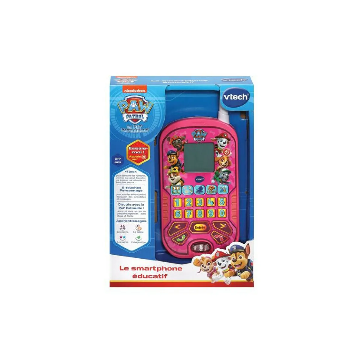 Jeu d éveil Vtech Pat Patrouille Le smartphone éducatif Rose