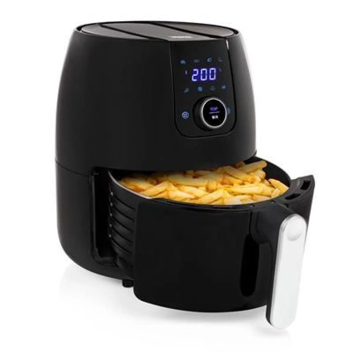 Friteuse électrique avec écran cdigitale XXL de 4,5L 1500W noir