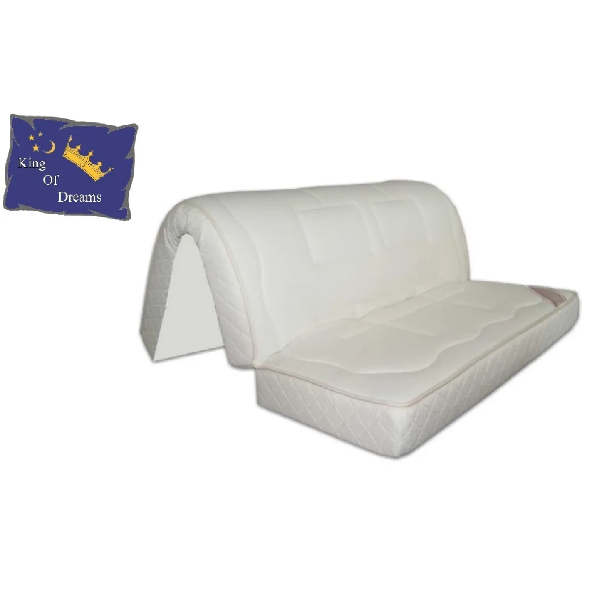 Matelas BZ 140x200 Latex Naturel de densité 80 Kg/m3 et Mousse Poli Lattex Indéformable Tissu Strech très résistant - Hauteur 15 cm - Soutien Equilibré + Protège Matelas OFFERT 140x200 GOLD15