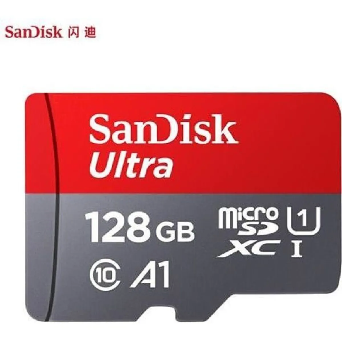 SanDisk Ultra 128Go Carte Mémoire Micro SD U1 A1 SDHC Vitesse de Lecture 98MB-S, Classe 10