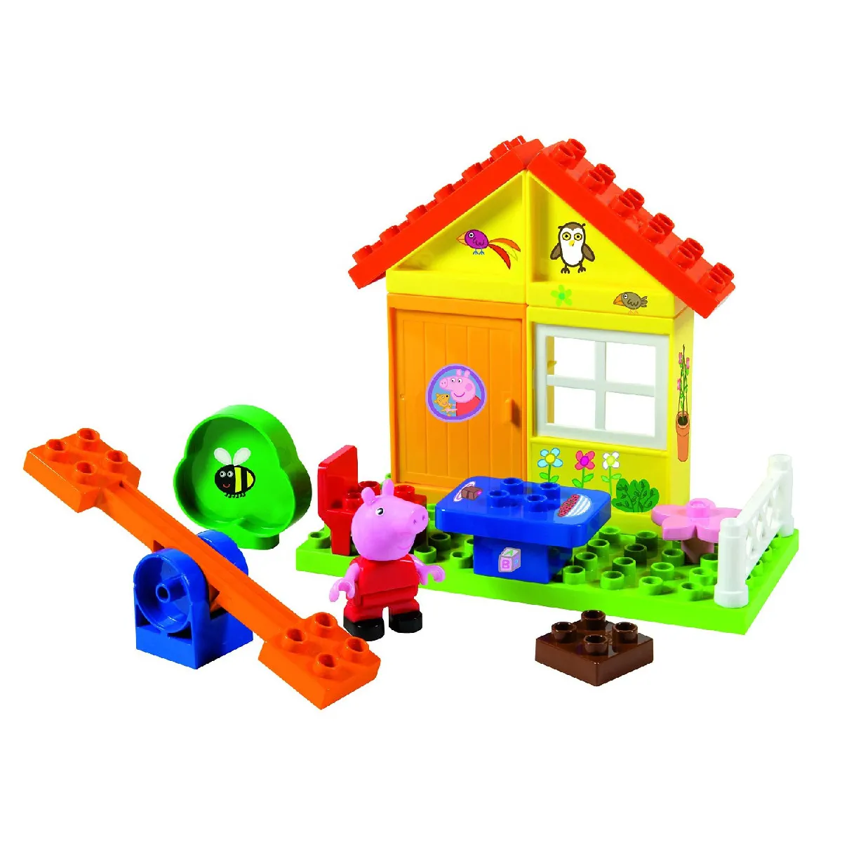 Jeu de construction : La maison de vacances de Peppa Pig