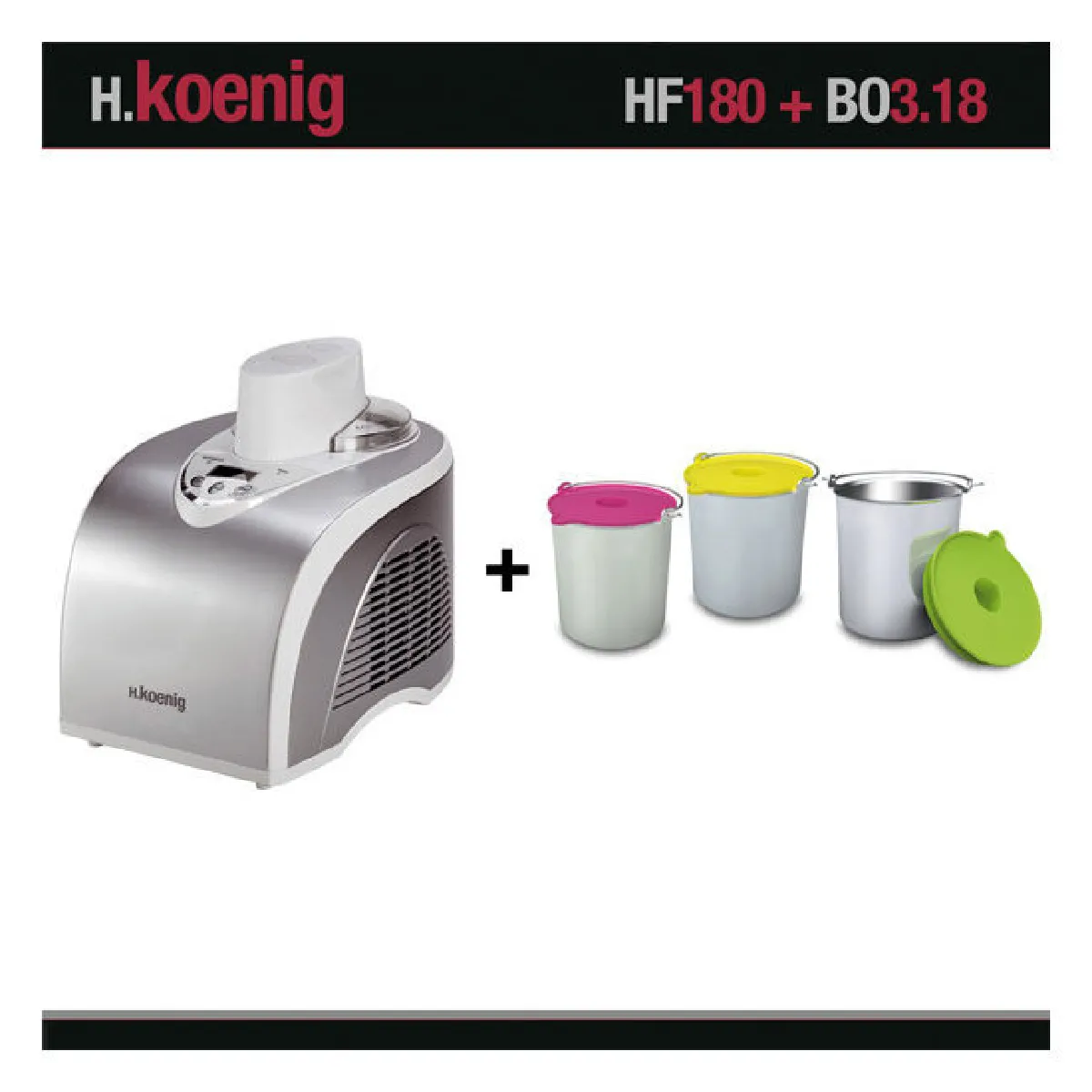 HKOENIG HF180 + BO318 TURBINE A GALCE + LOT DE 3 BOLS