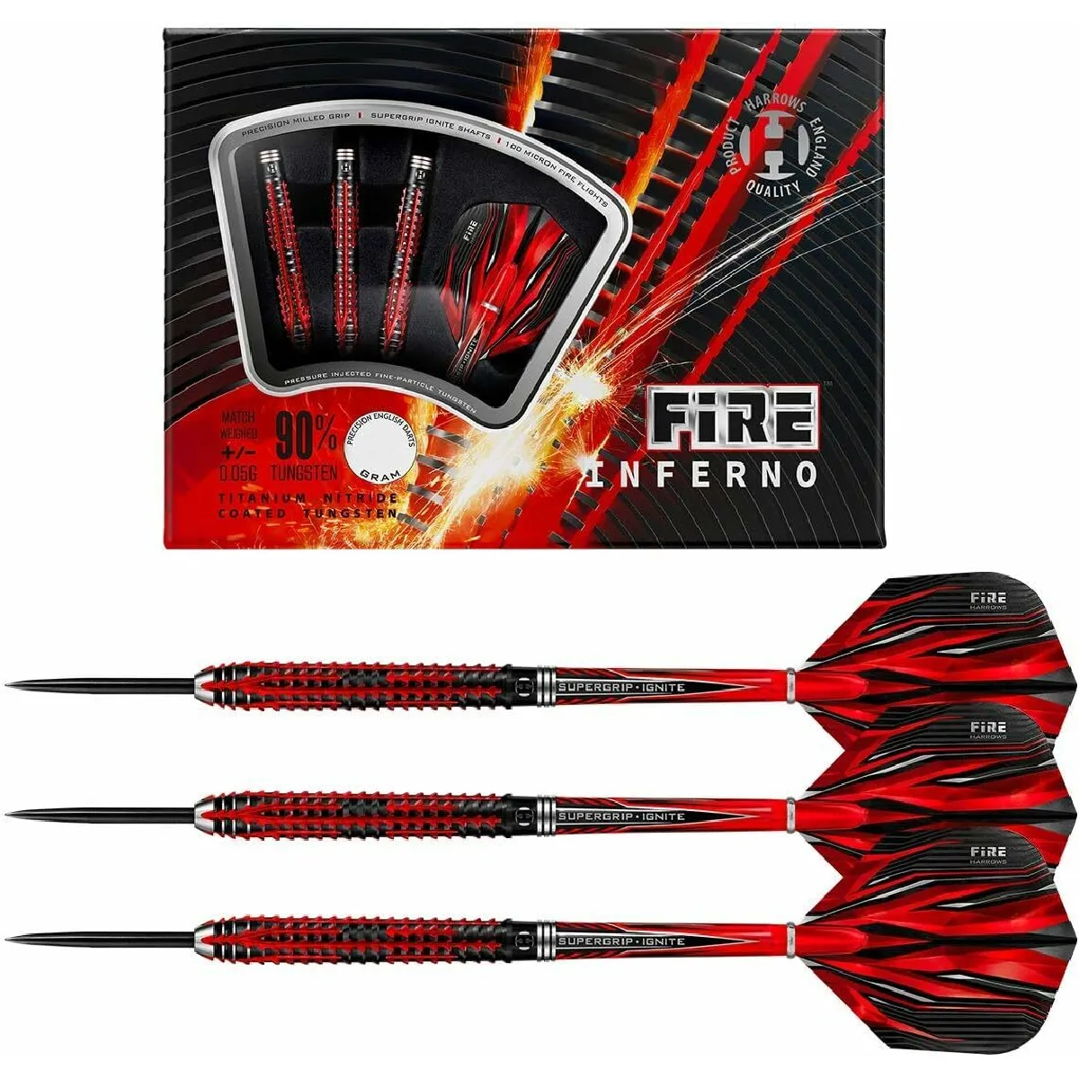 Fléchettes Fire Inferno 90 steel 21g R