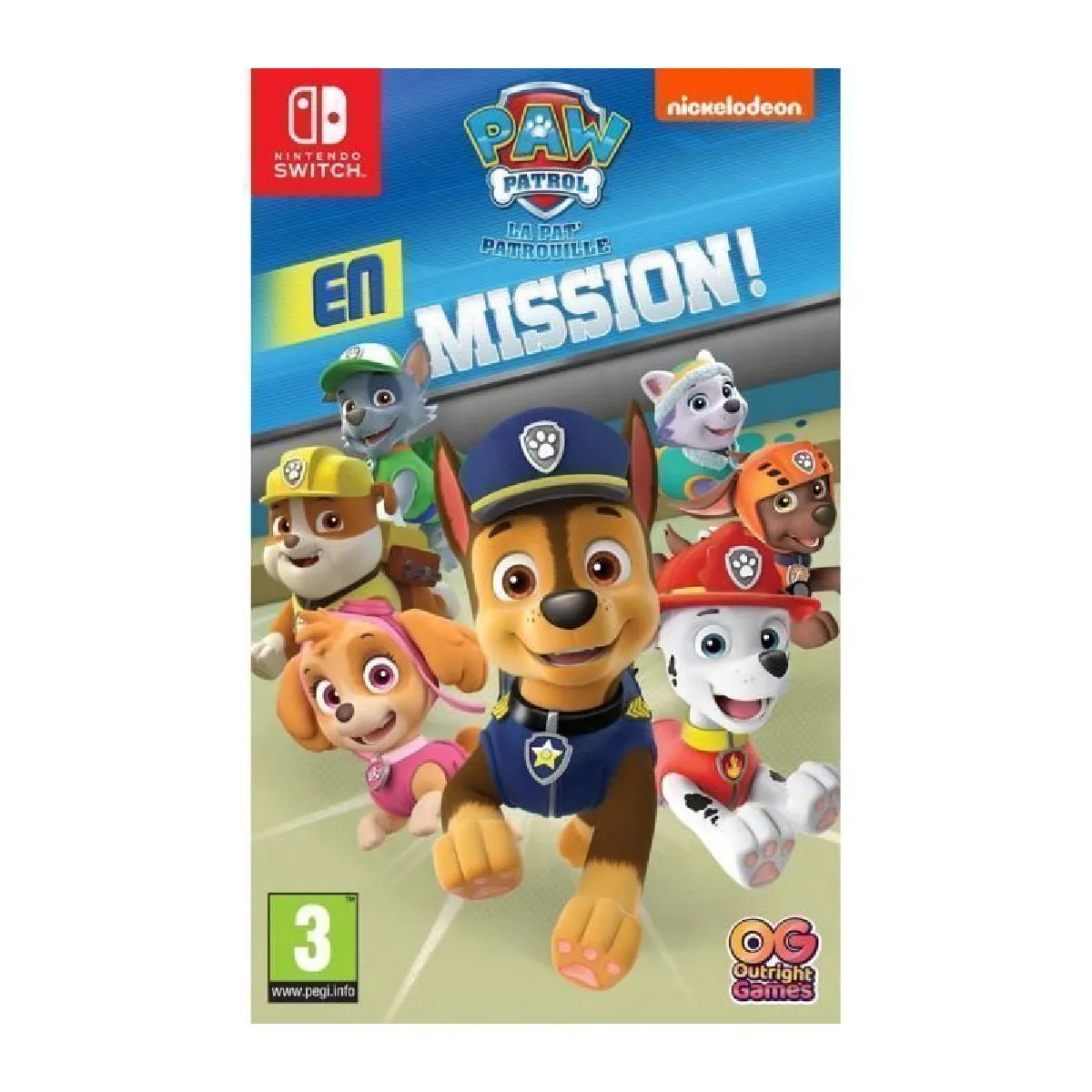 PatPatrouille en mission Jeu Switch