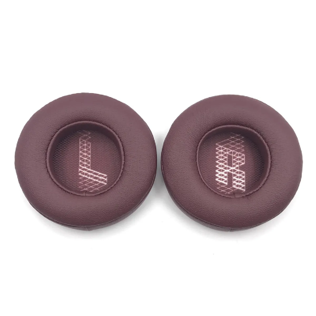 Coussinets d'oreille, Oreillette de Remplacement pour JBL E35 E45 E45BT Accessoires éponge Type A Cache-oreilles imprimés, Rouge brique