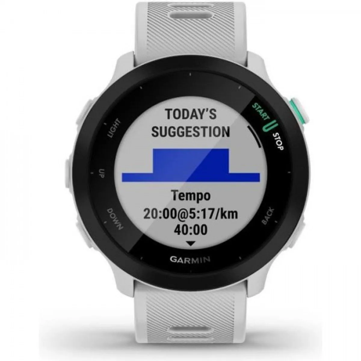 Montre GARMIN Forerunner 55 - connectée GPS - Blanc