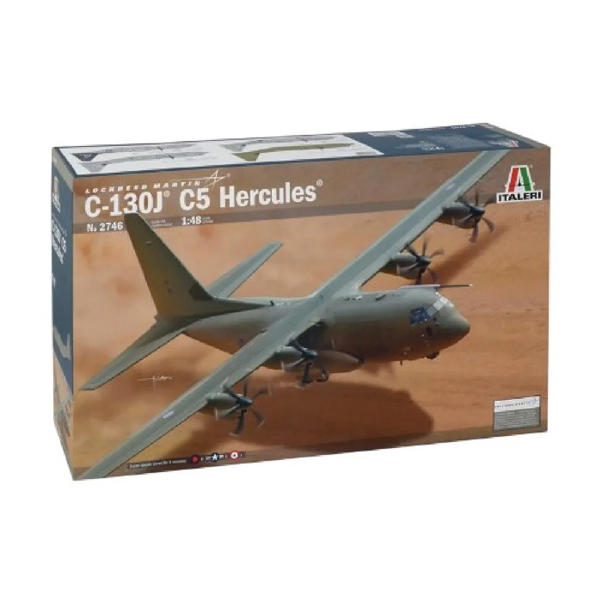 Italeri - I2746 - Hercules C-130j C5