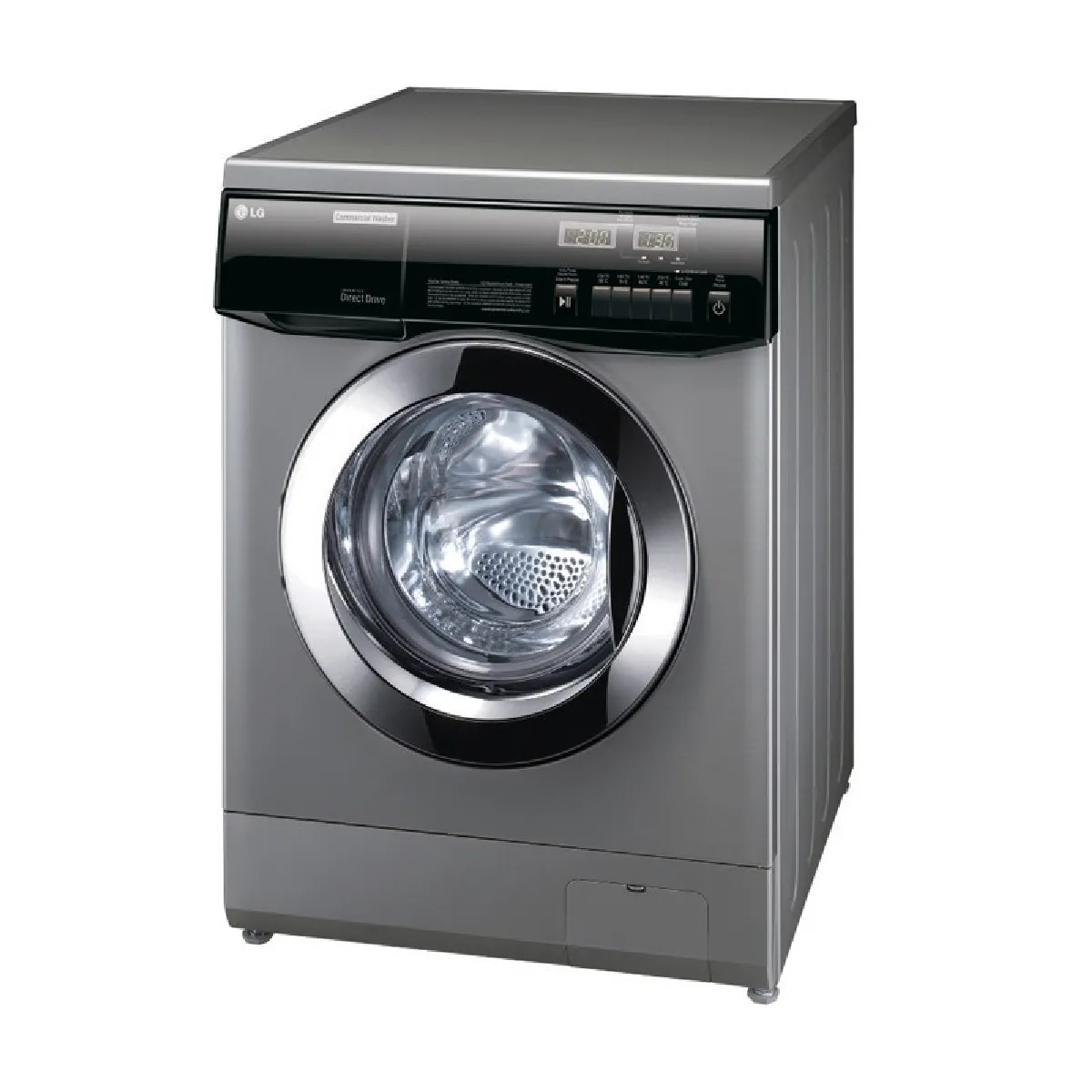 Lave-linge semi-professionnel 6,5 kg sans résistance - pompe de vidange - eau chaude