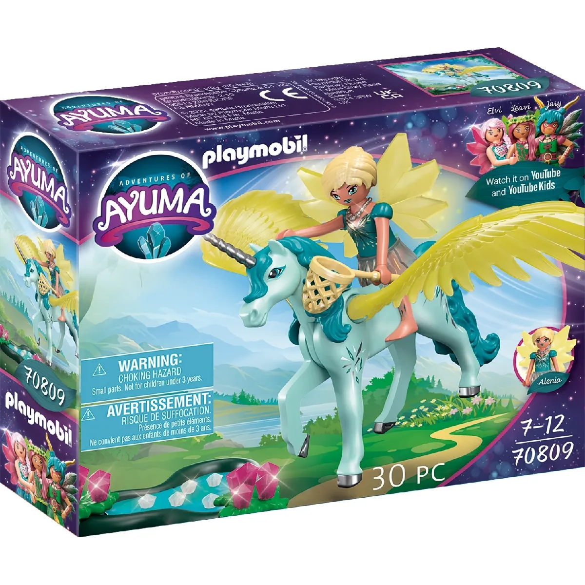 Ayuma Crystal Fairy avec licorne