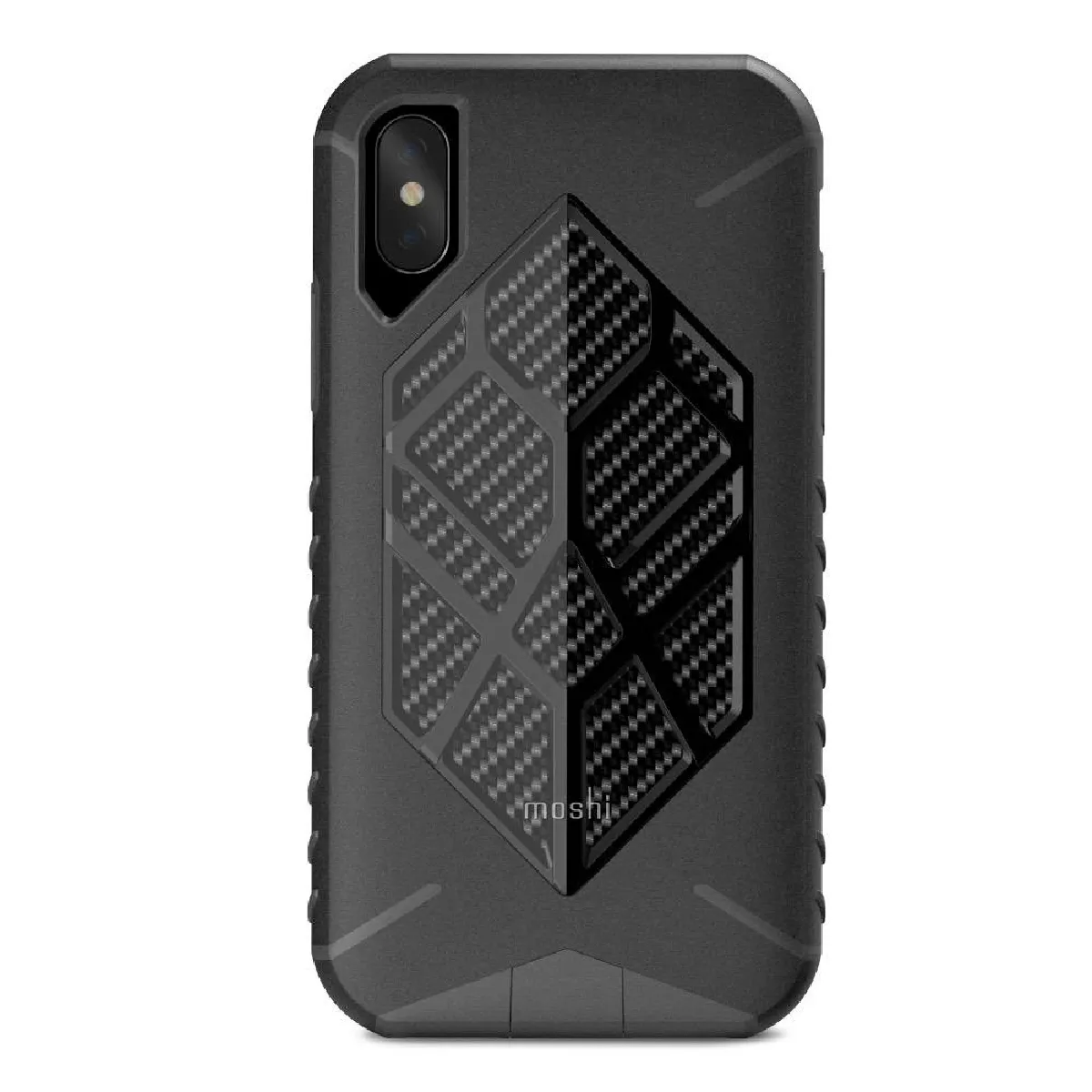 Coque Moshi Talos iPhone X coloris noir